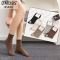 Шкарпетки "DMDBS" BS-026 стрейч /cotton жіночі, р. 36-41 -асорті -(Високі в дрібний горошок +гумка у рубчик) - уп. 10 шт